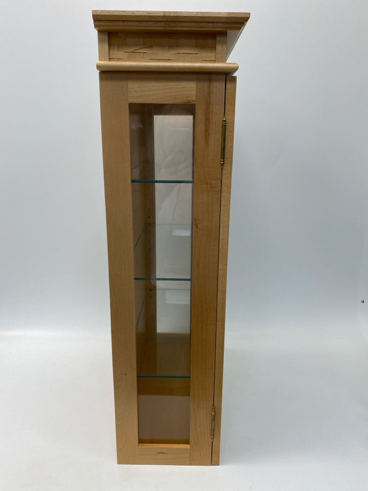 Longaberger Collectors Club Mini May Series Hanging Display Cabinet