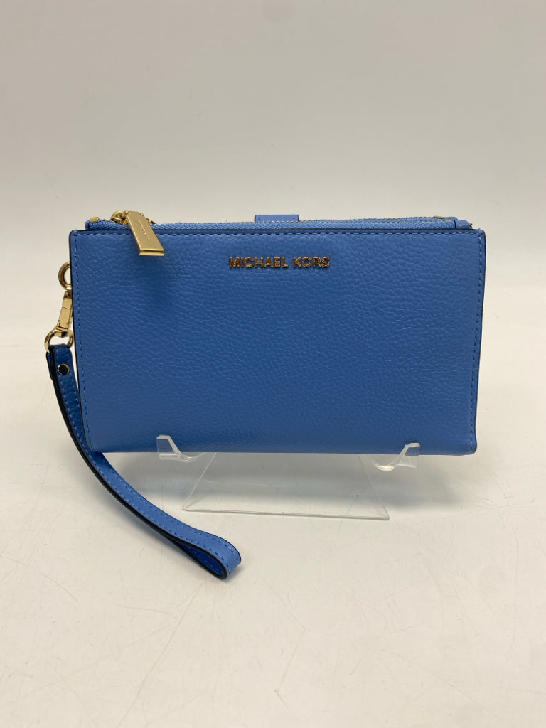 Michael Kors Blue Wristlet