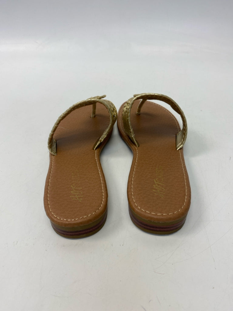 Size 8 Gold Sandals