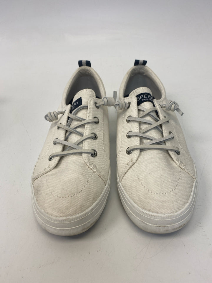 Sperry  Size 7 White Canvas Sneakers