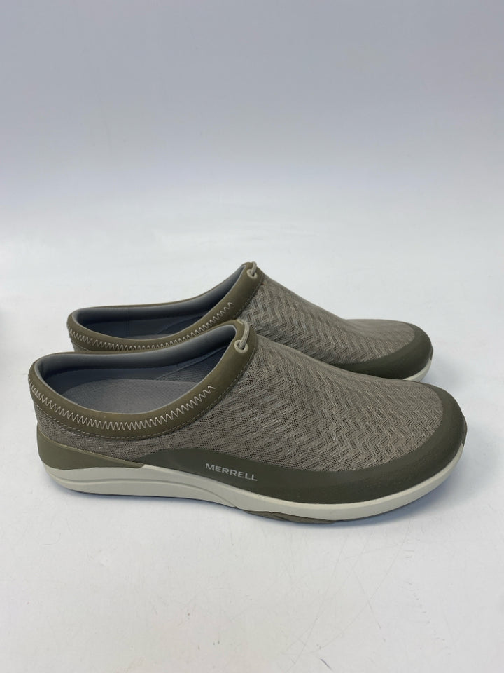 Merrell  Size 10 Olive Sneakers