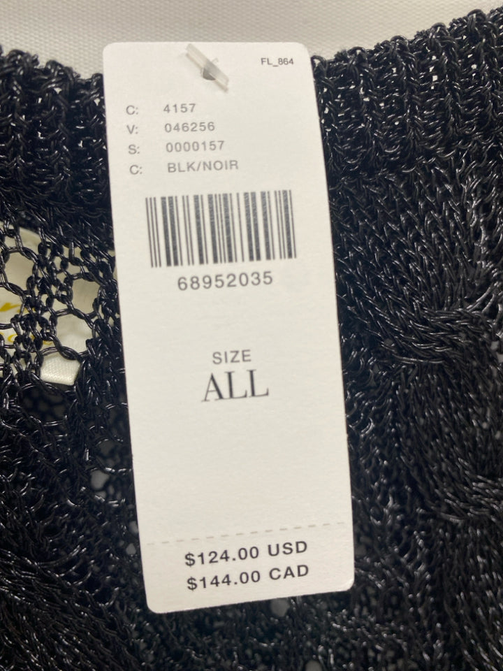 NWT Maeve Size OSFA Black Cable Knit Ladies Dress