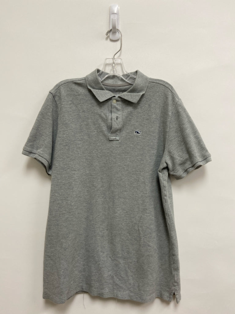 Vineyard Vines SIZE 18 Gray Polo Boy&