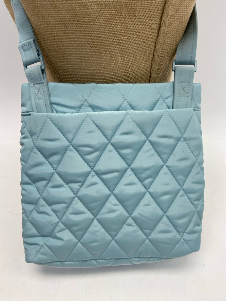 Vera Bradley Aqua Puffer Nylon Crossbody
