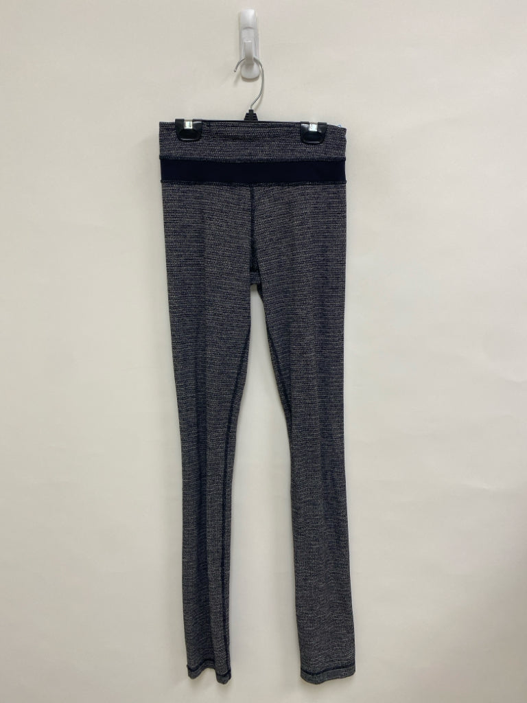 Lululemon Size 4 Black/White Woven Athletic Leggings