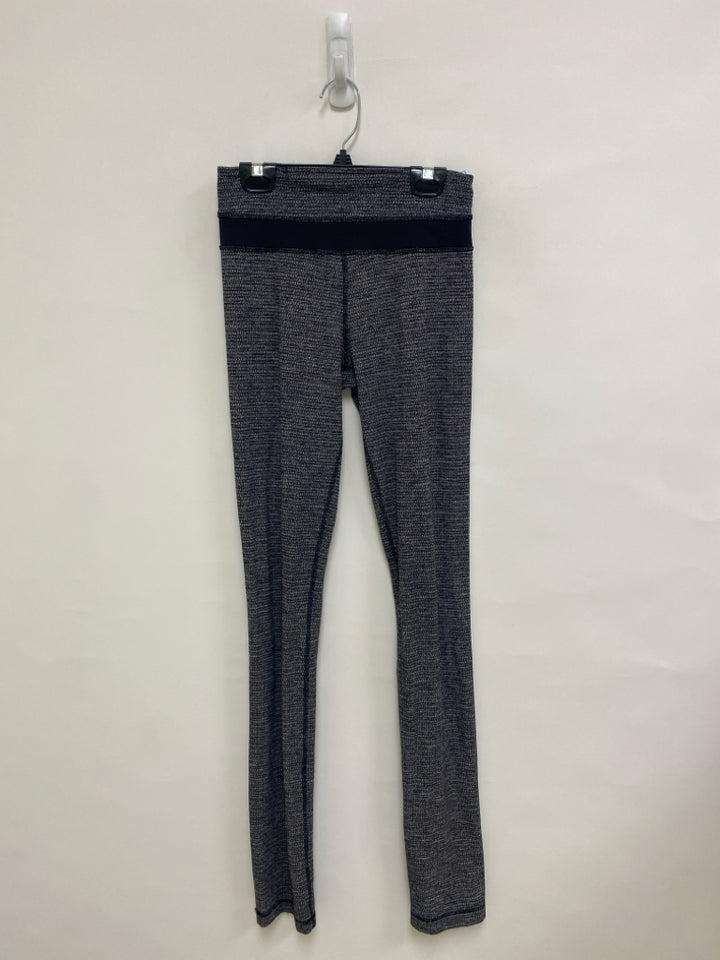 Lululemon Size 4 Black/White Woven Athletic Leggings