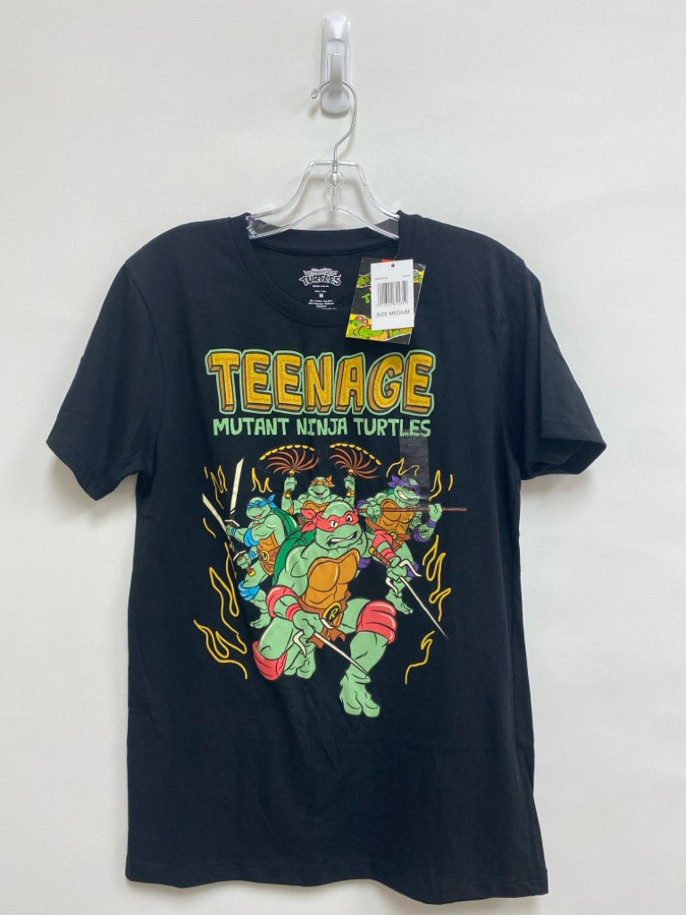 NWT Size M Black Green/Yellow Turtle Men&