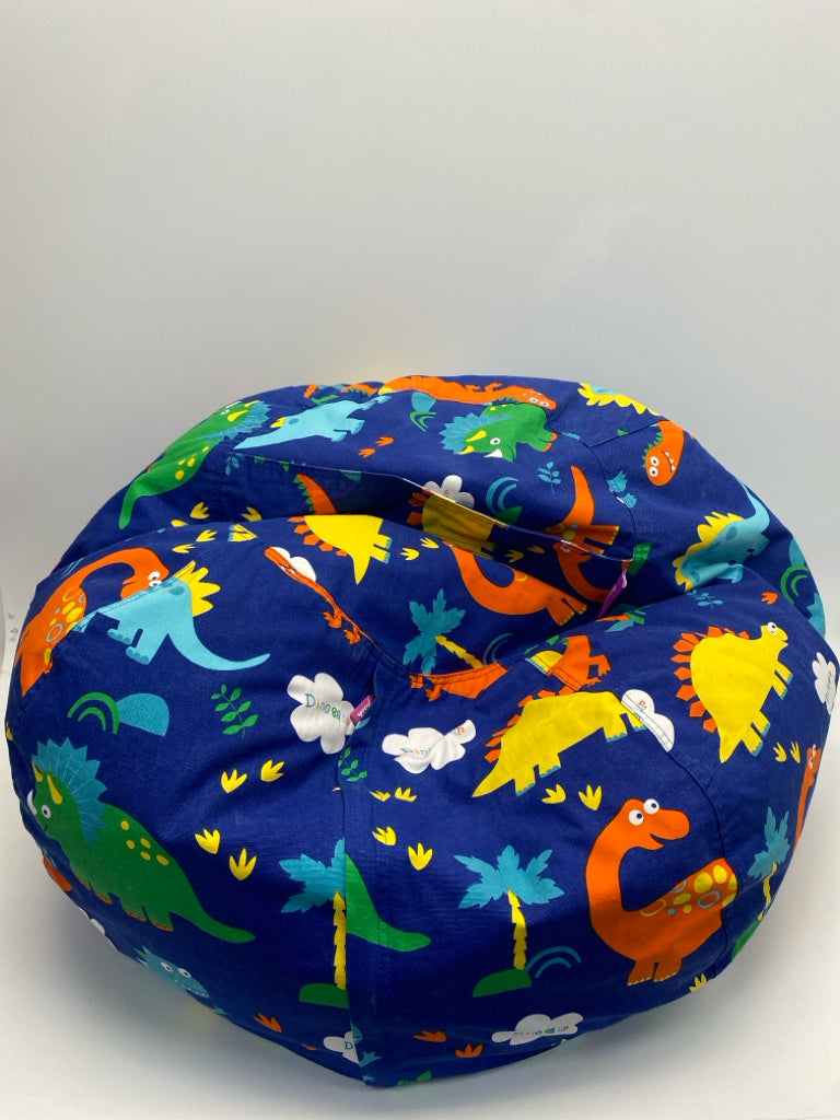 Blue Multi Color Dinosaurs Kids Misc Room