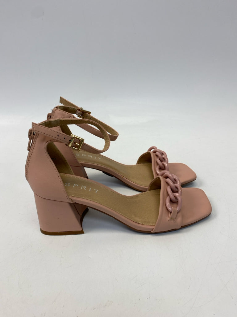 Esprit  Size 7.5 Blush Chain(s) Sandals