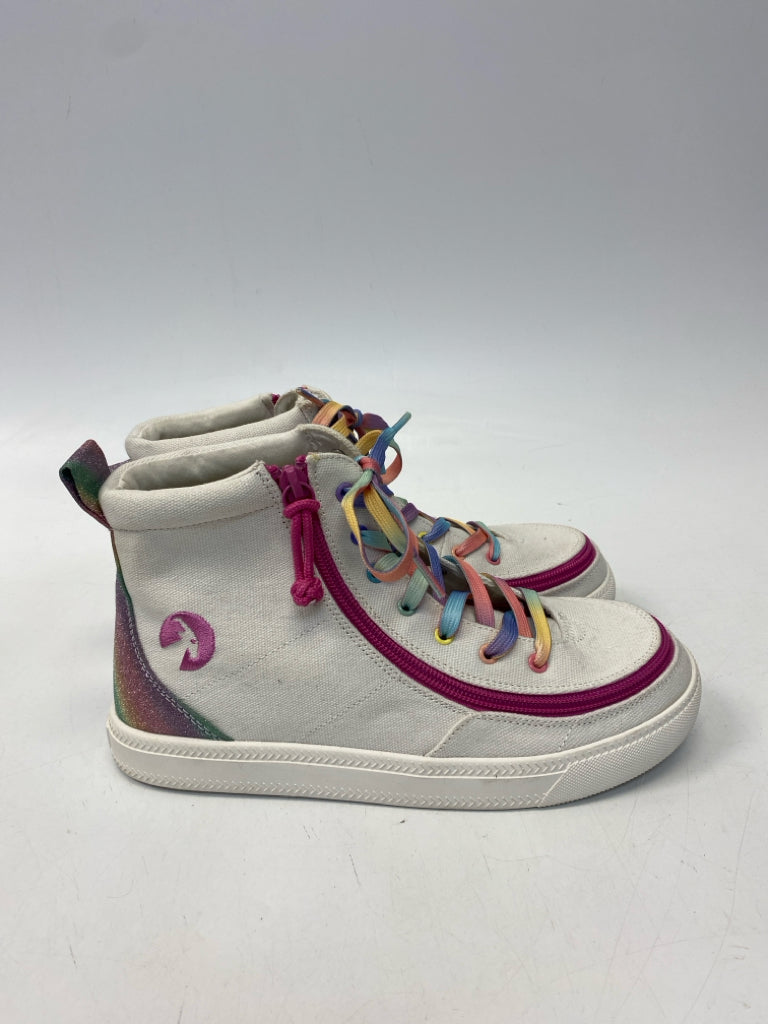 SIZE 5 White Multi Color Zipper Girl&