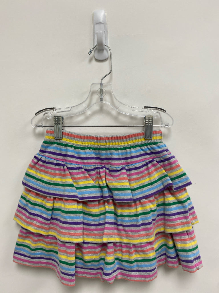 hanna Andersson SIZE 6/7 Gray Multi Color Stripe Girl&