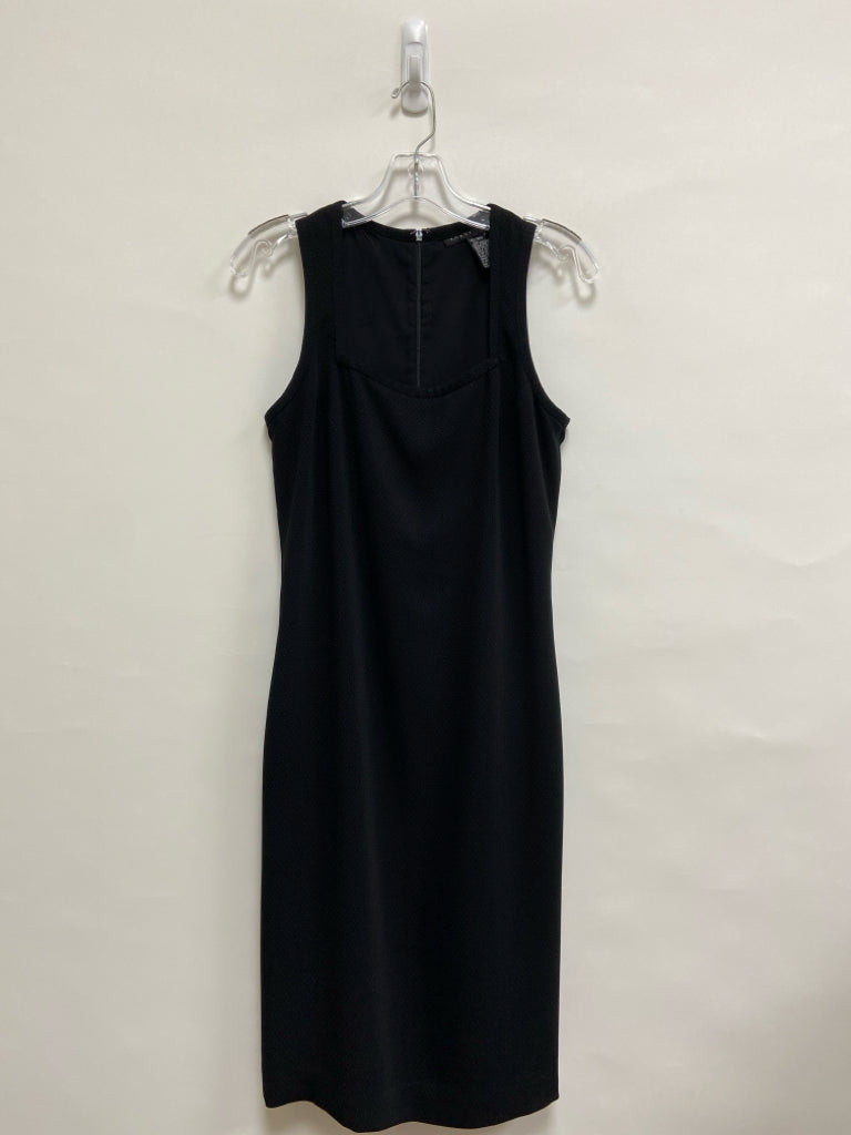 Yansi Fugel Size 4 Black White Speckles Sleeveless Ladies Dress