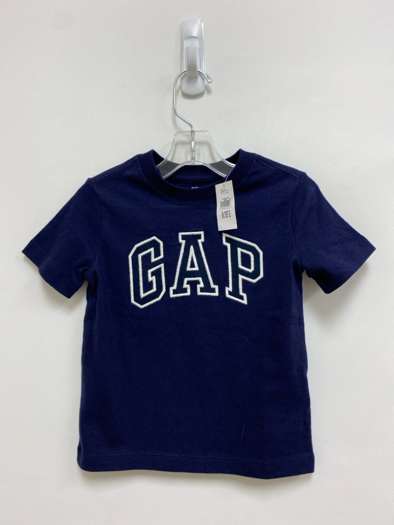 NWT Baby Gap SIZE 2 Navy White Logo Boy&