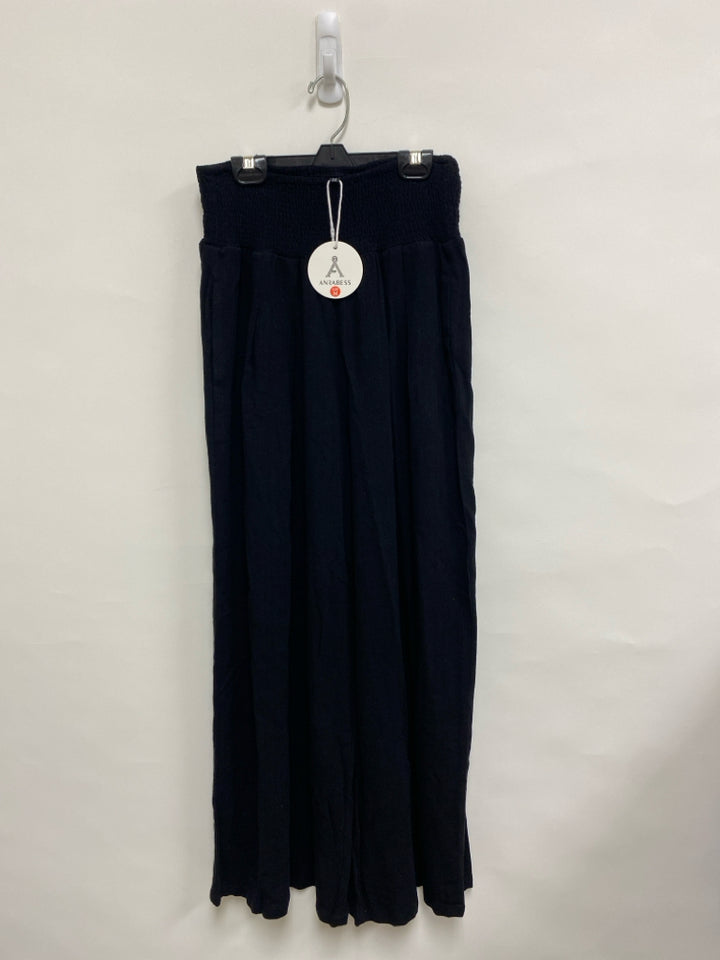 NWT ANRABESS Size M Black Ladies Pants