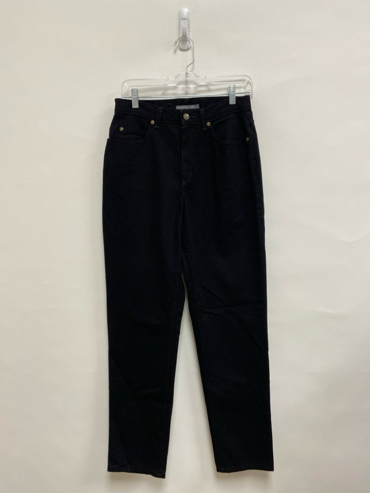 Liz Claiborne Size 8R Black Ladies Jeans