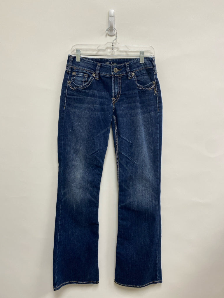 Silver Jeans Size 6 Dark Blue Ladies Jeans