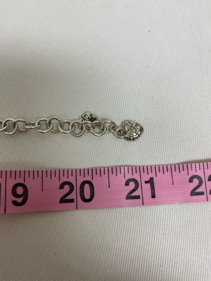 Brighton Silver Color Hearts Necklace