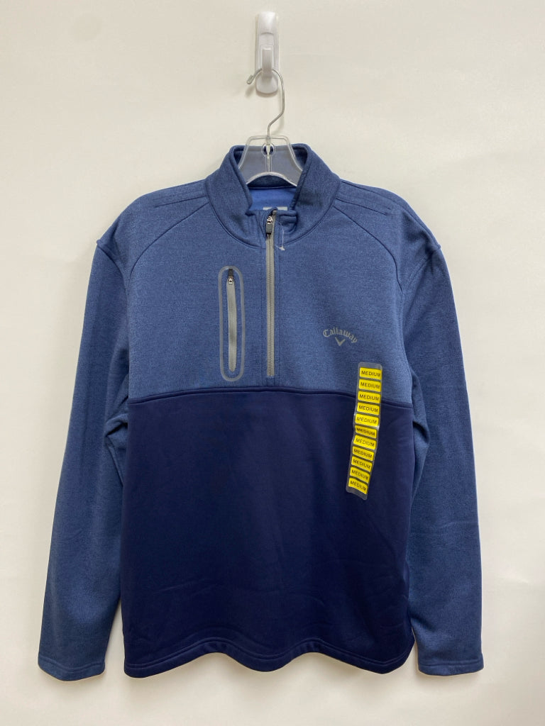 NWT Callaway Size M Blue Men&