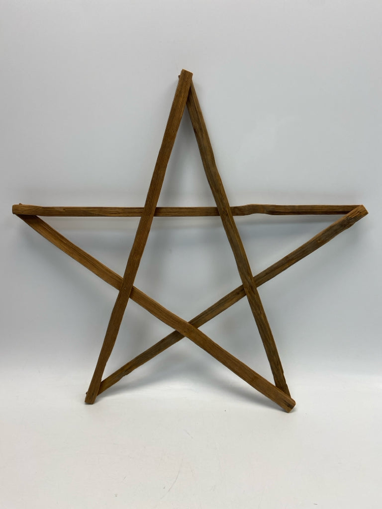 Brown Wood Wall Hanging