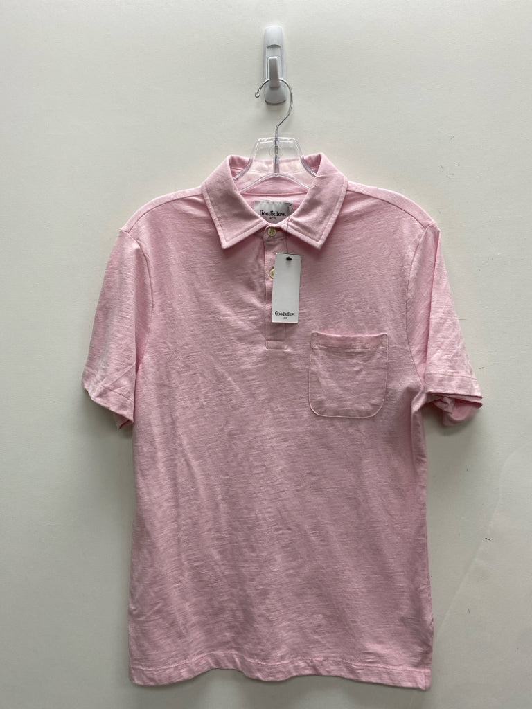NWT Goodfellow &amp; Co. Size S Pale Pink Polo Men&