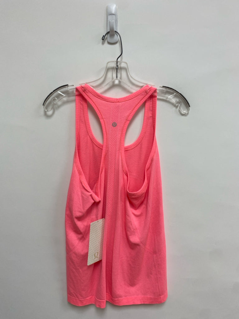 NWT Lululemon Size 10 Neon Pink Sleeveless Athletic Top