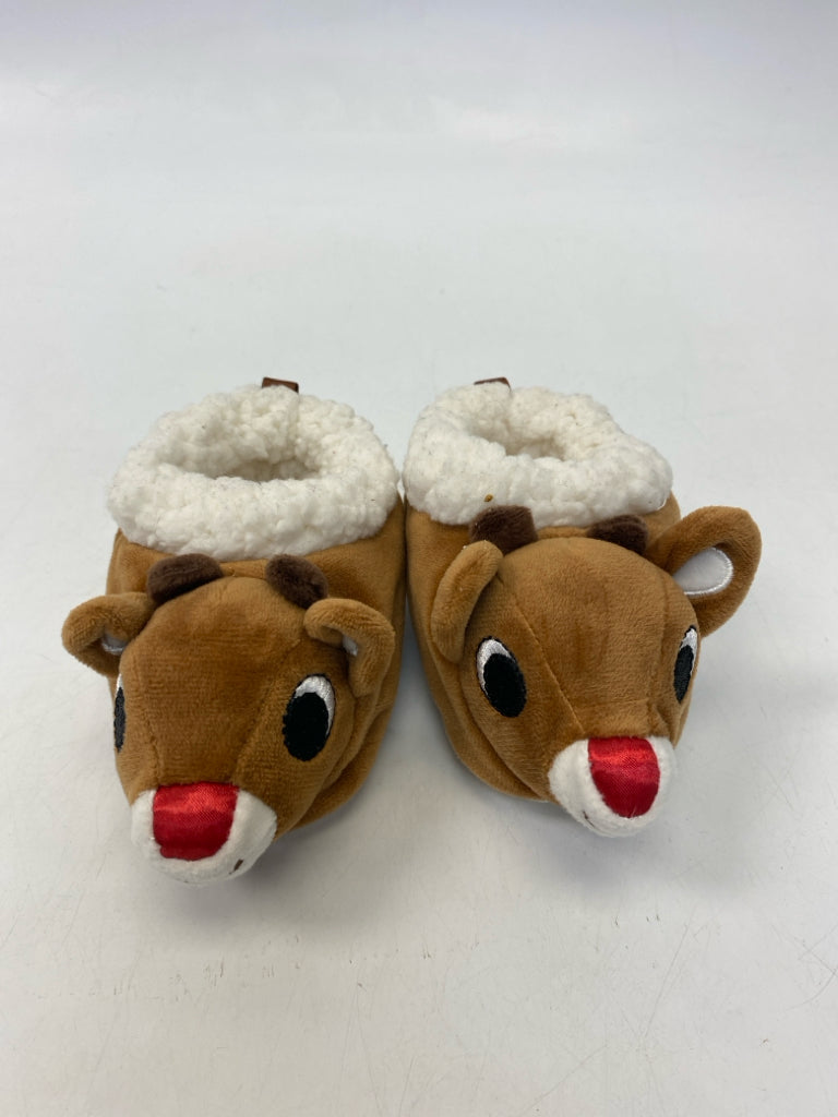 SIZE 12-24M Brown Cream/Red Christmas Boy&