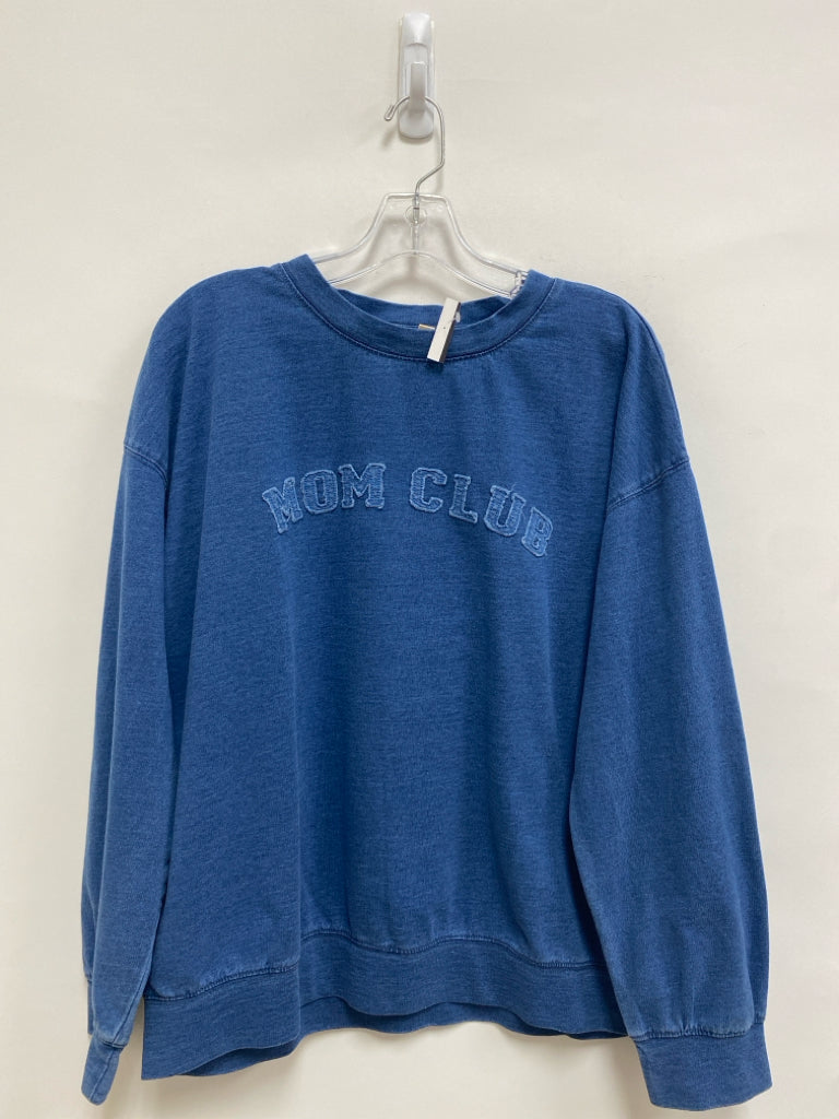 NWT Size S Blue Long Sleeve Ladies Top