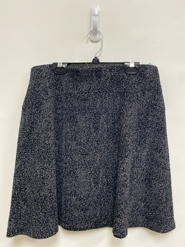 NWT LOFT Size S Black White Knit Ladies Skirt