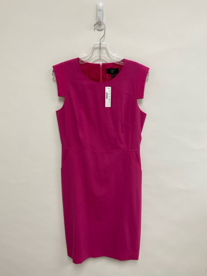 NWT J Crew Size 8 Hot Pink Sleeveless Ladies Dress