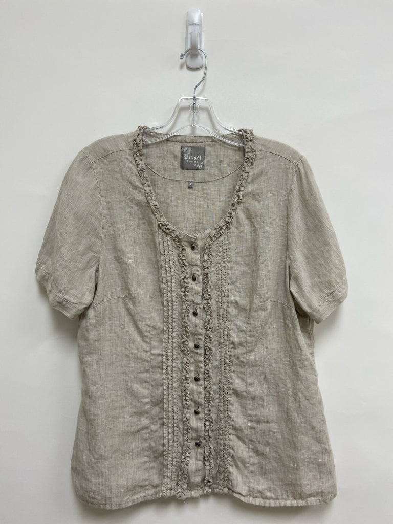 Size 8/10 Natural Linen Ladies Top