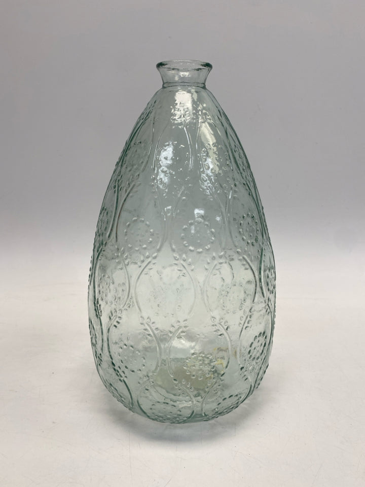 Green Glass Vase
