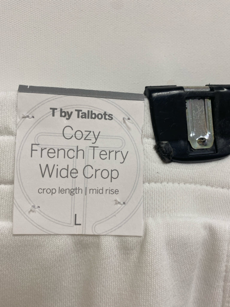 NWT Talbots Size L White Ladies Pants