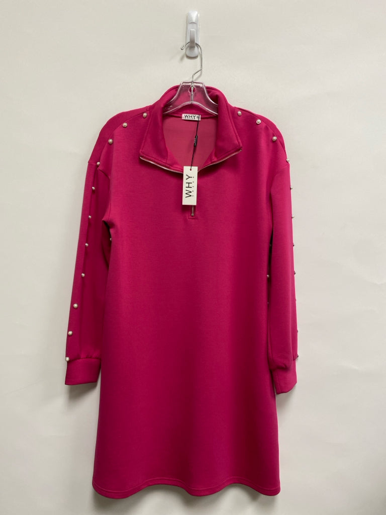 NWT Size S Pink Pearls Ladies Dress