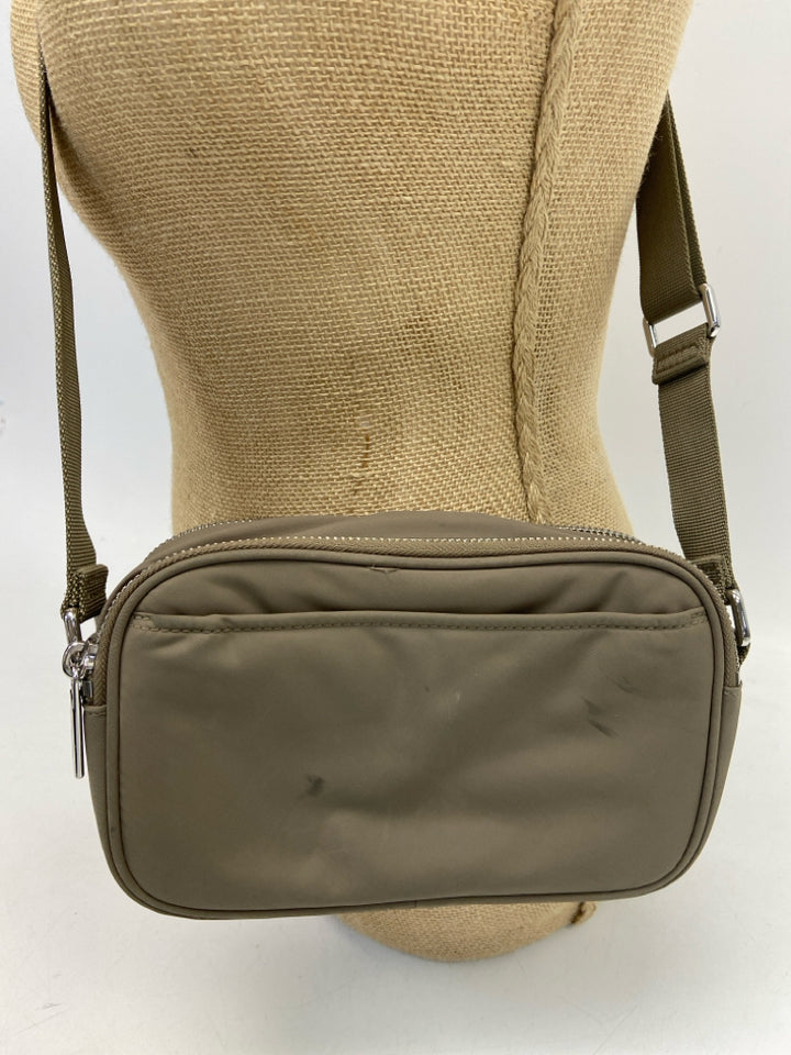 Lululemon Olive Nylon Crossbody