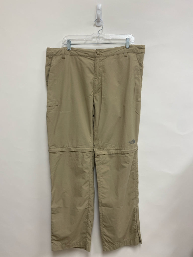 North Face Size 40 Khaki Zip Offs Men&