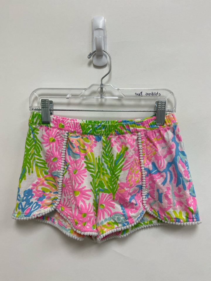 LILLY PULITZER SIZE 8/10 White/Pink Blue/Green Girl&