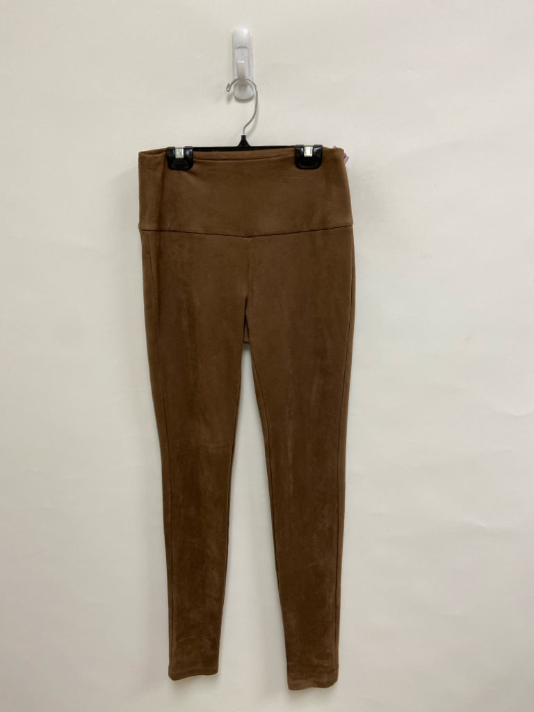 J McLaughlin Size XS Brown Faux Suede Ladies Leggings