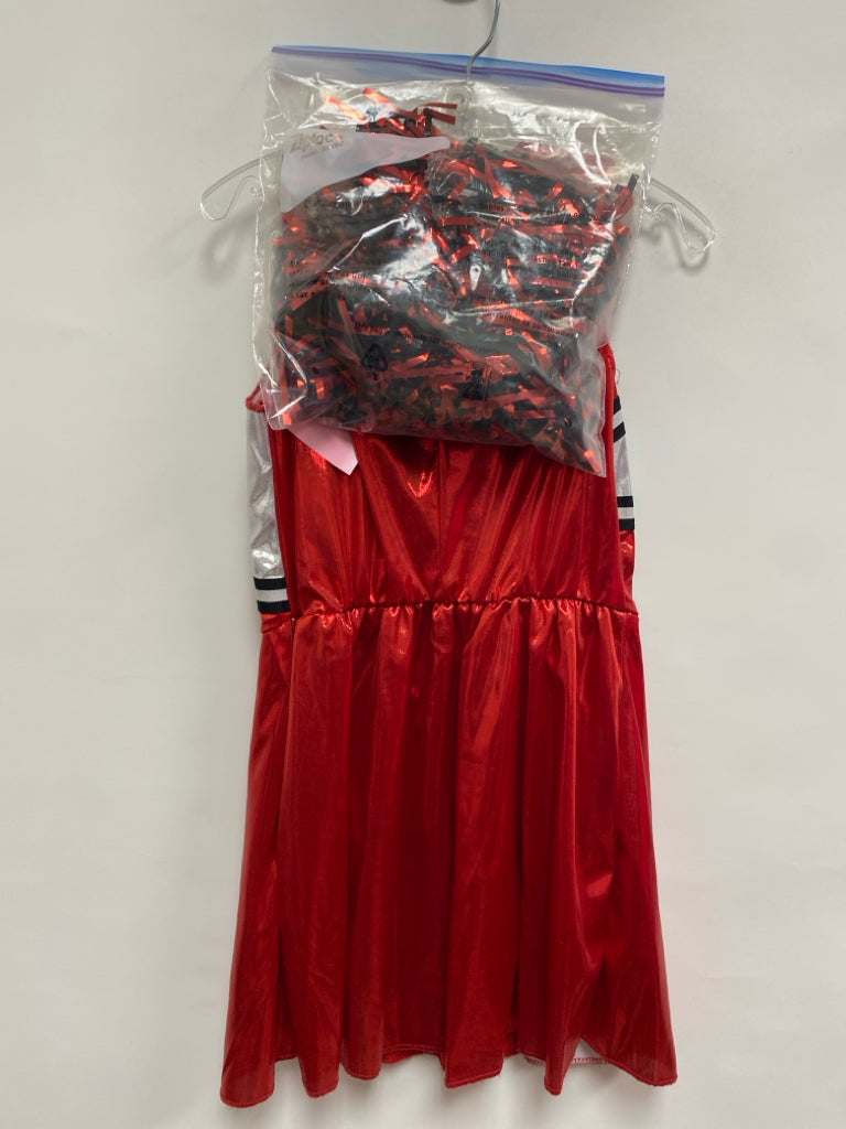 SIZE 7/8 Red White/Black Cheerleader(s) Girl&