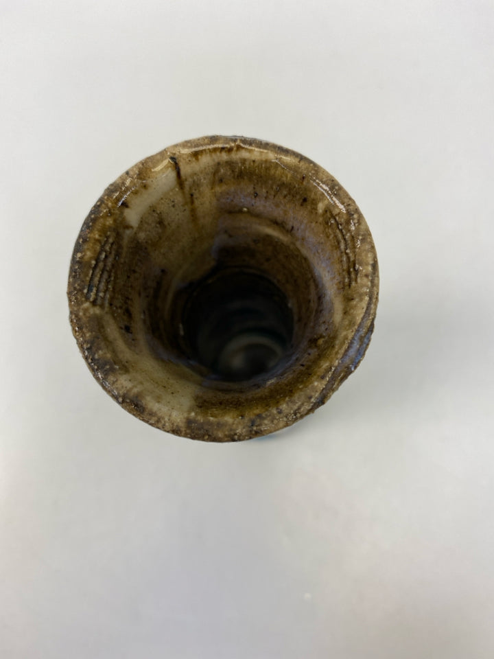 Brown Blue Drip glaze Pottery