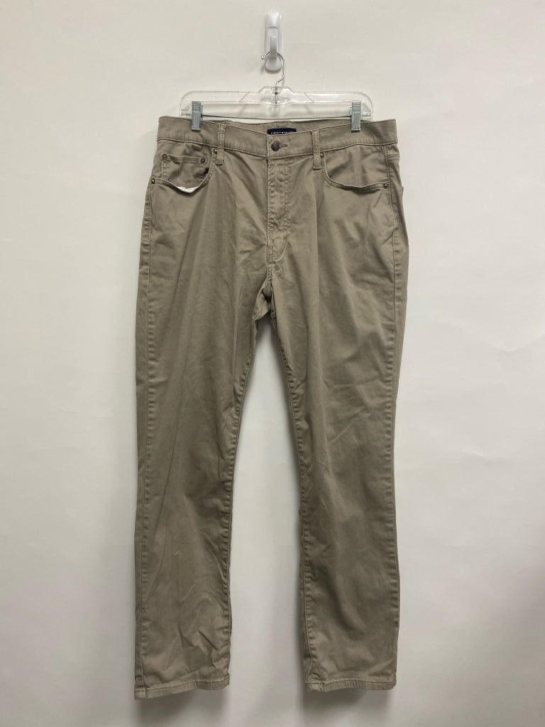 Lucky Brand Size 36 Khaki Men&