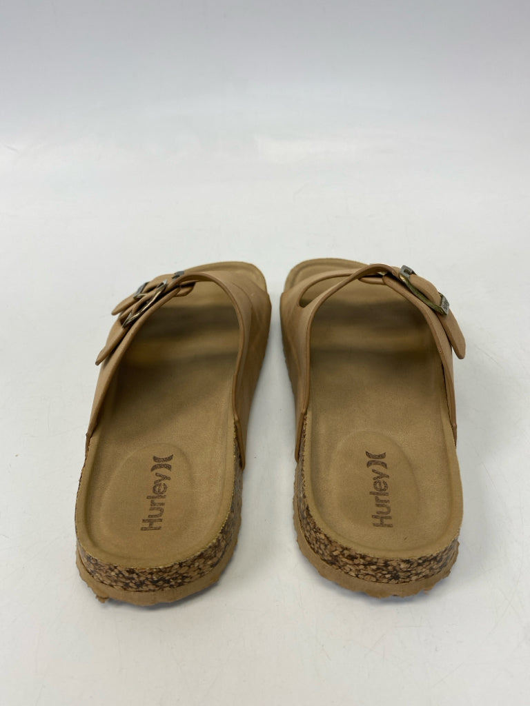 Hurley SIZE 3 Brown Buckle Girl&