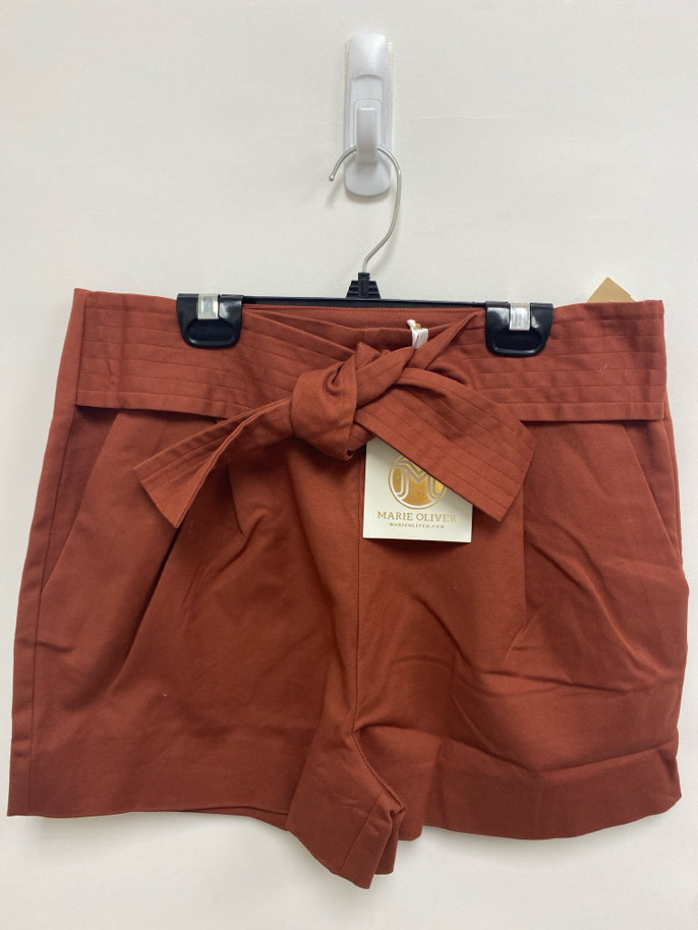 NWT Marie Oliver Size 4 Dark Terra Cotta Ladies Shorts