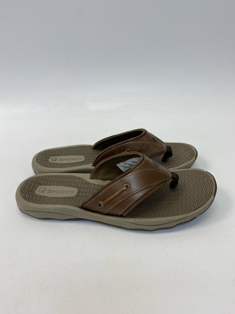 Sperry Size 14 Brown Men&