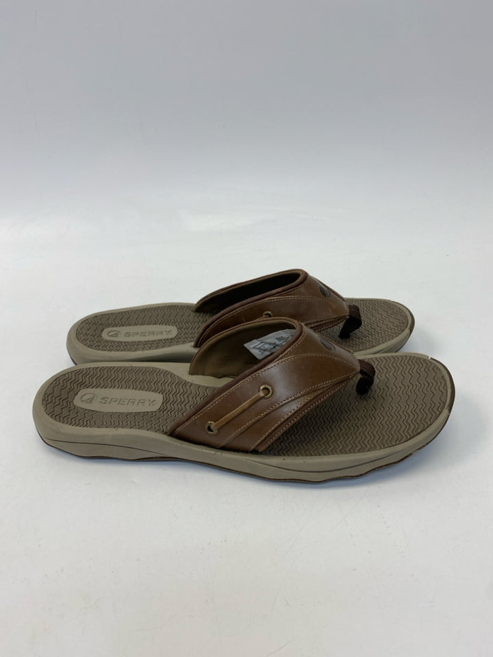 Sperry Size 14 Brown Men&
