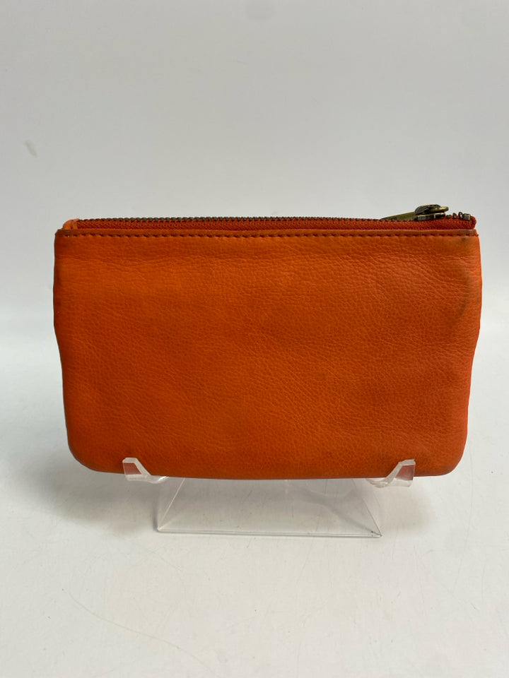 Fossil Orange Wallet