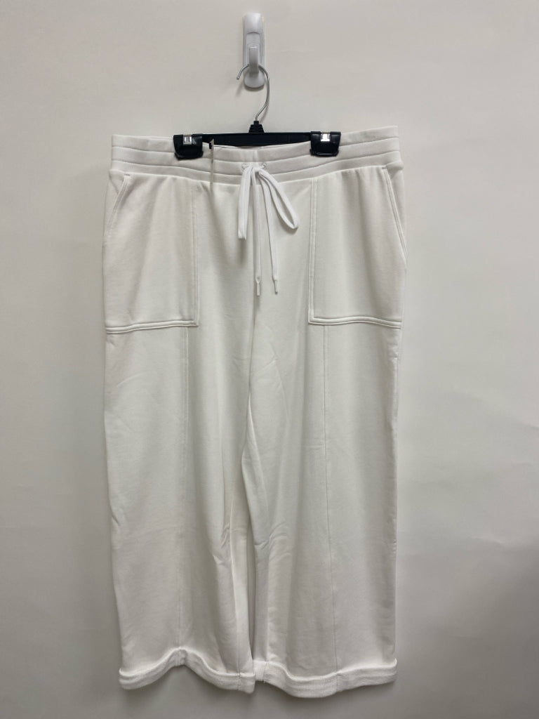 NWT Talbots Size L White Ladies Pants