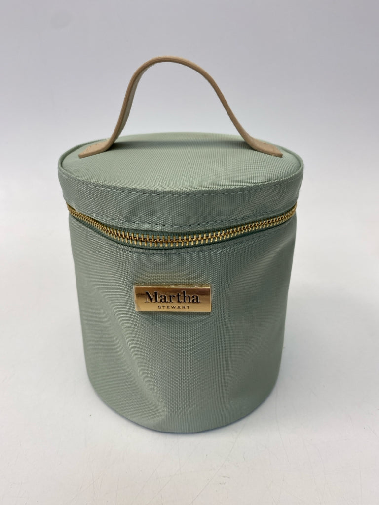 Martha Stewart Mint Green Make-up Bag