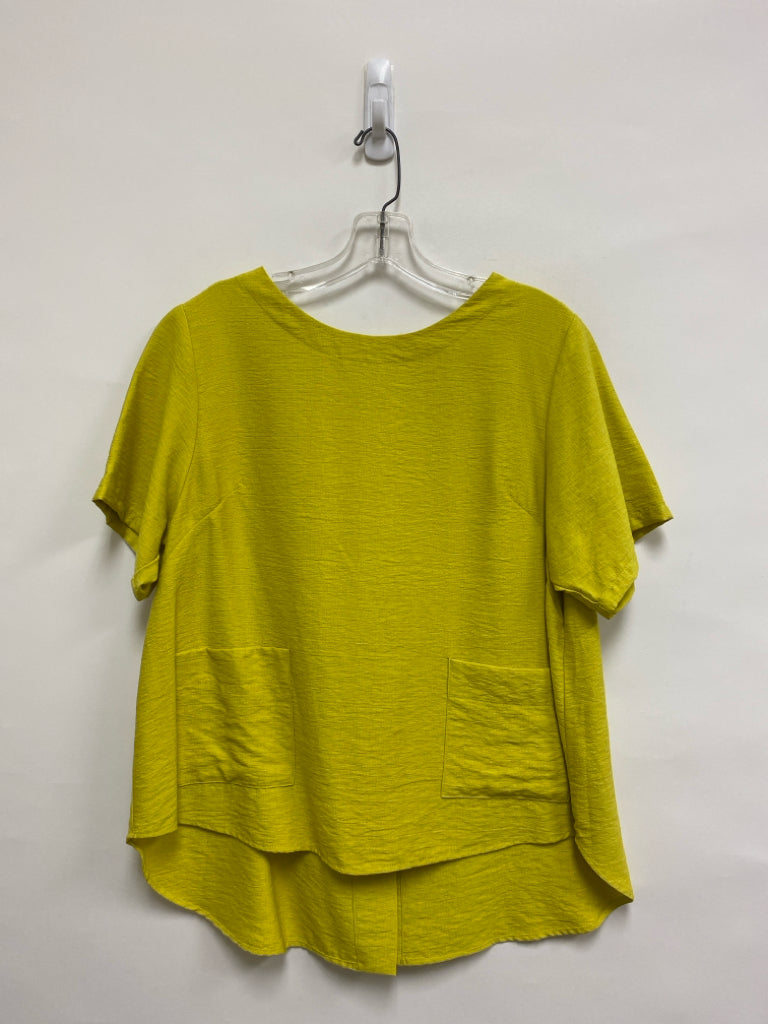 Size S Yellow Ladies Top