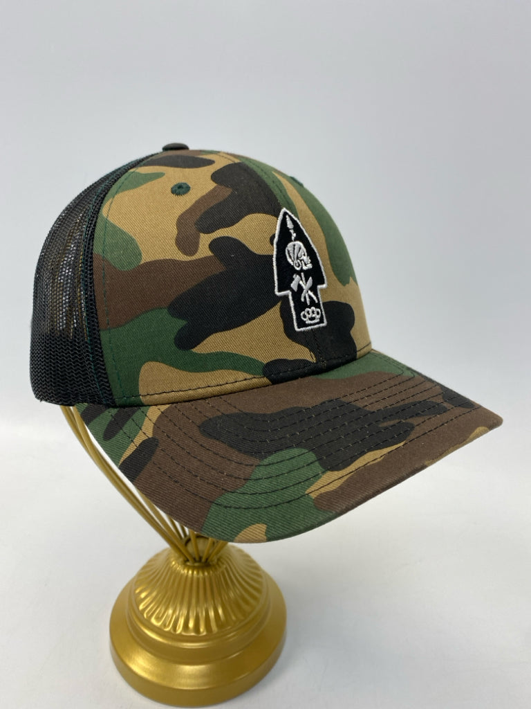 Black Green/Brown Camouflage Men&