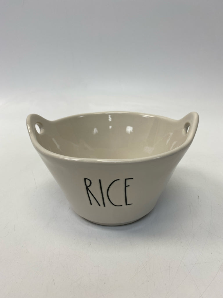 Rae Dunn White Black Words Ceramic Bowl(s)